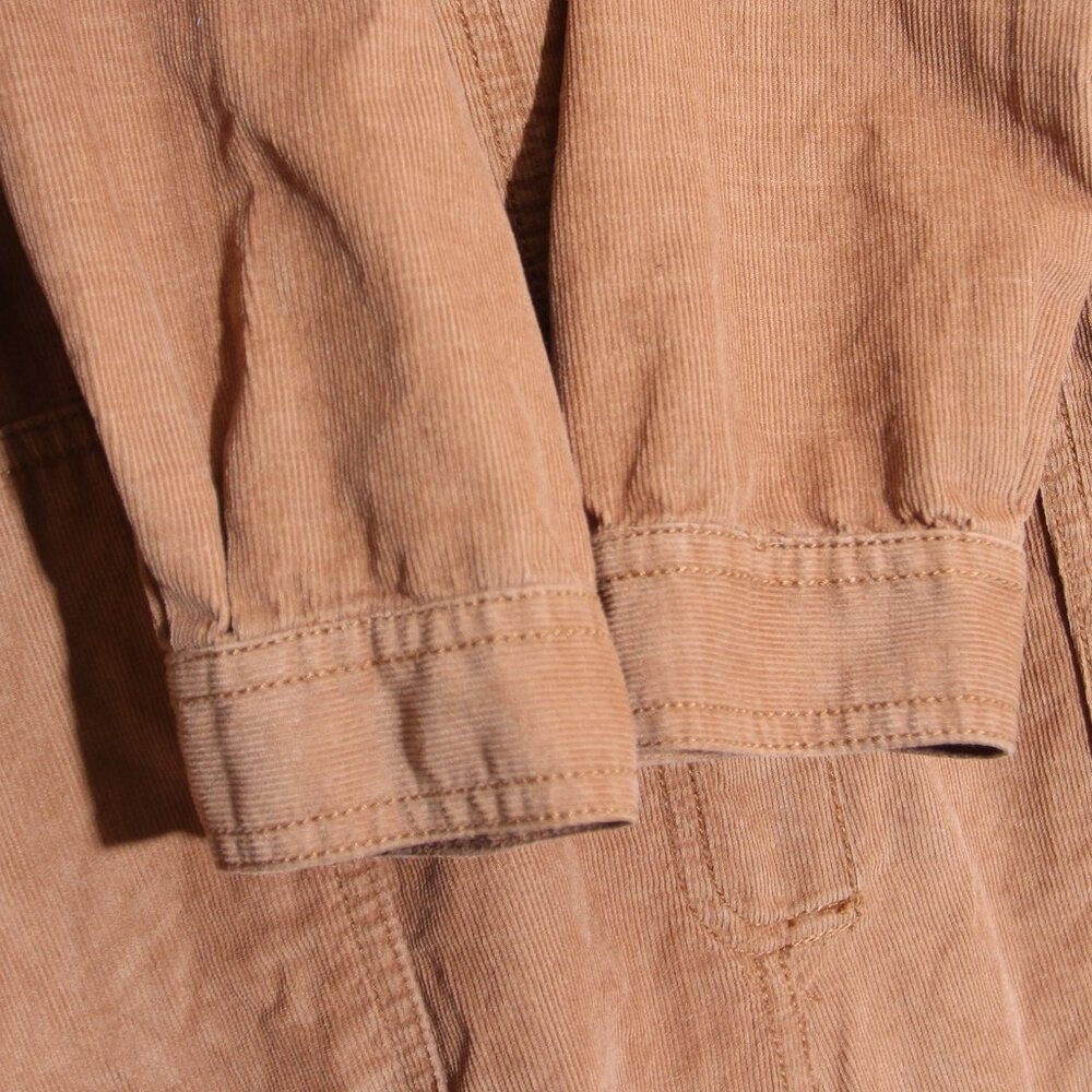 Madewell Corduroy Belted Jumpsuit Coveralls Burnt Sienna Cotton Boiler Suit Sz 6 - Picture 8 of 14